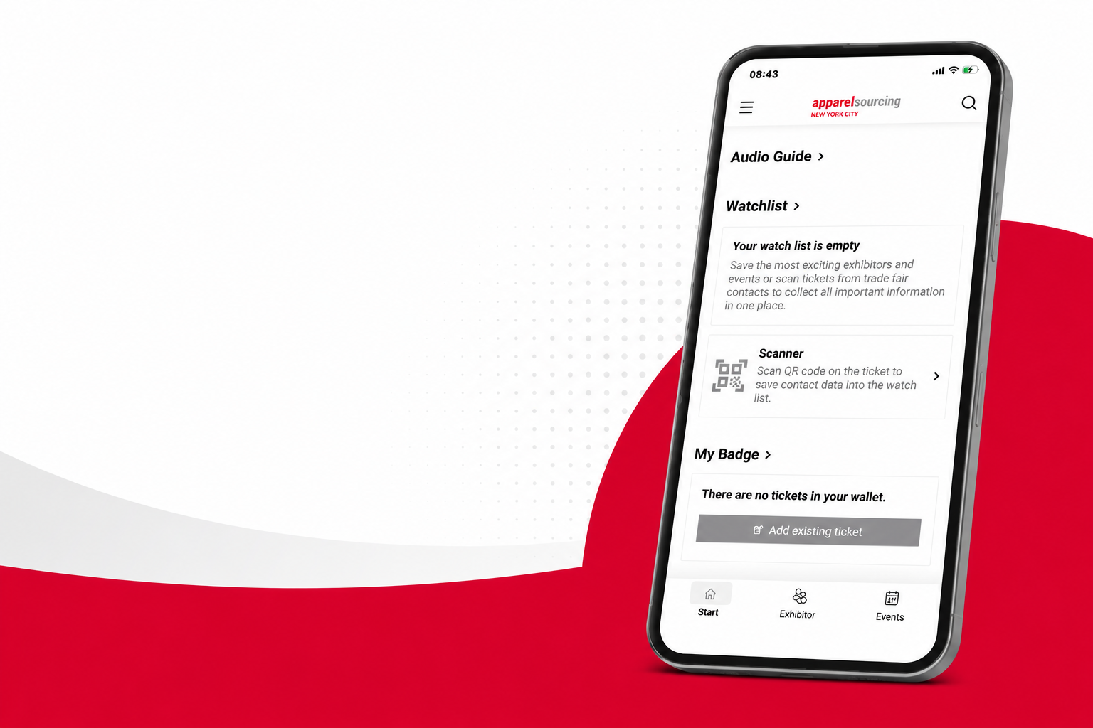Get started with apparel sourcing app