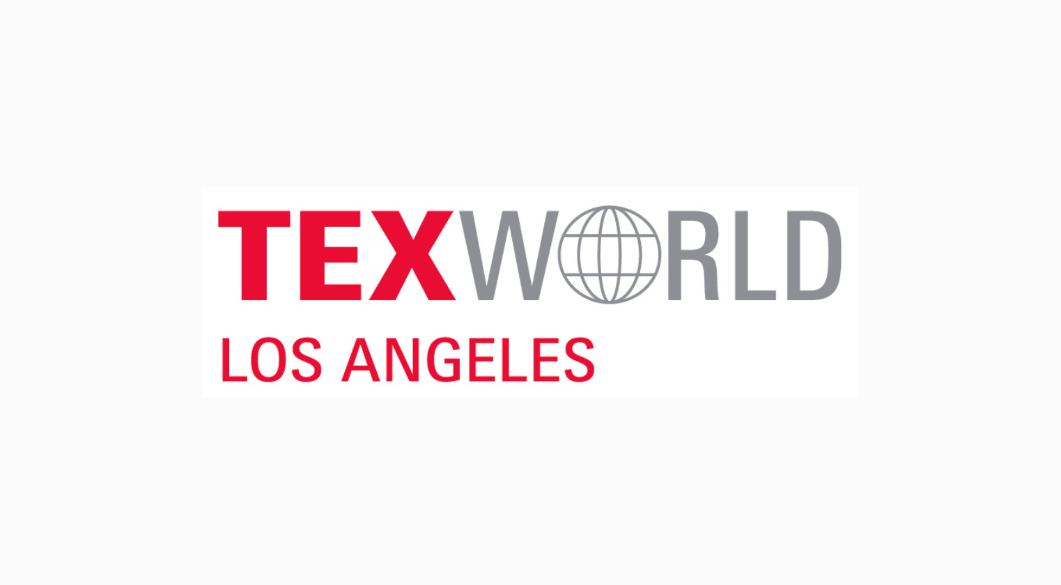 Texworld Los Angeles logo, showcasing the textile sourcing trade show in Los Angeles